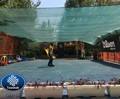 Shade net for shading and landscaping in residential and recreational zones Shade net for shading and landscaping in residential and recreational zones