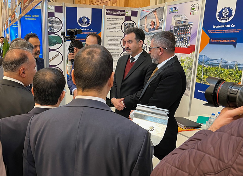 Toorineh Baft at Turkmenistan Expo