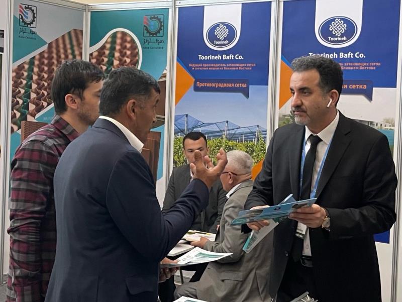 Турине Бафт на сельскохозяйственной выставке AgroWorld 2023 в Узбекистане
